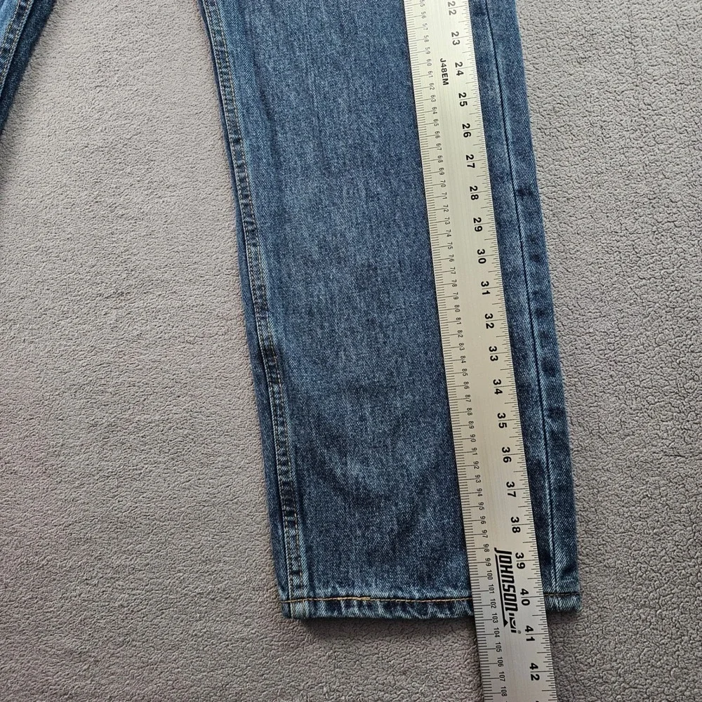 Levi's 505 Jeans‎ Men's 38x30 Blue Denim 5-Pockets Casual Mid-Rise Straight Leg